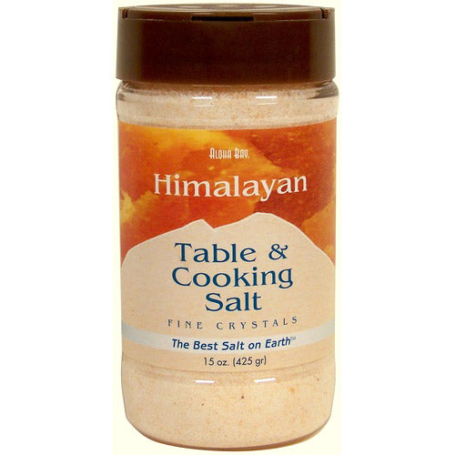Dha Salt Table & Cooking Salt, Himalayan Crystal Salt, Fine in Dispenser, 15 oz ...