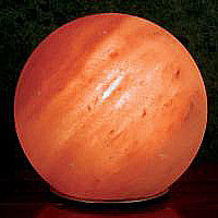 Himalayan Salt Crystal Planet Lamp, Aloha Bay