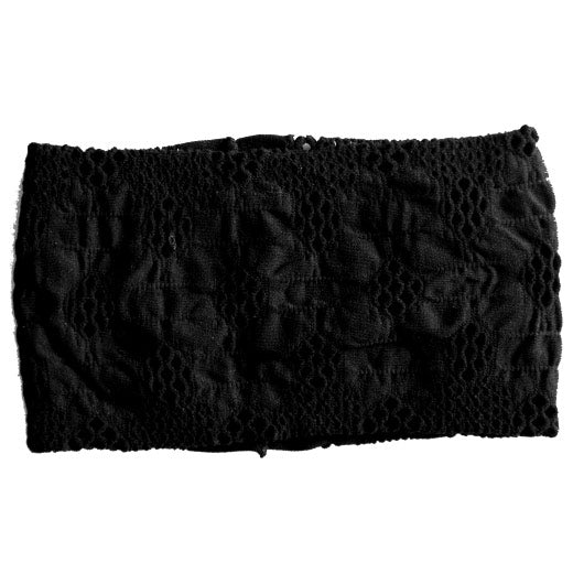 Honeycomb Stretch Headband - Black, 1 ct, DiPrima Beauty