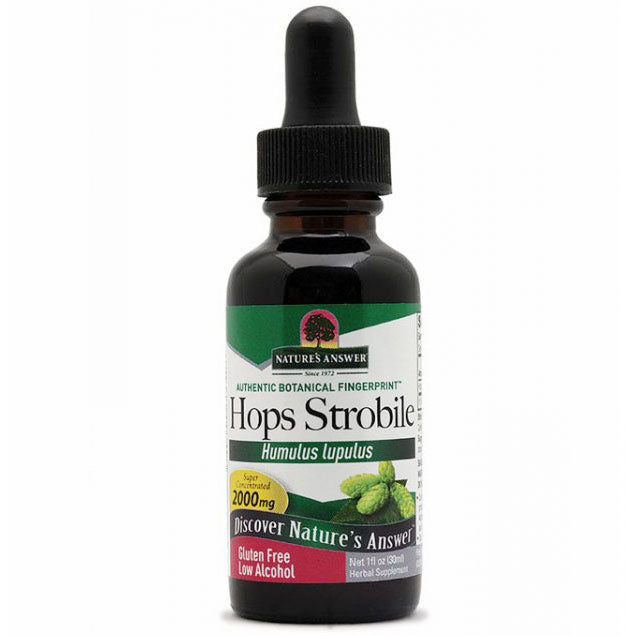 Hops Extract Liquid (Hops Strobile) 1 oz from Nature's Answer