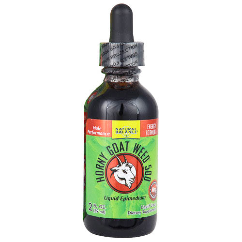 Horny Goat Weed 500, Liquid Supplement, 2 oz, Natural Balance