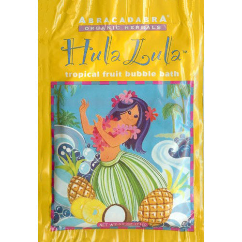 Hula Lula Tropical Fruit Bubble Bath for Children, 2.5 oz, Abra Therapeutics