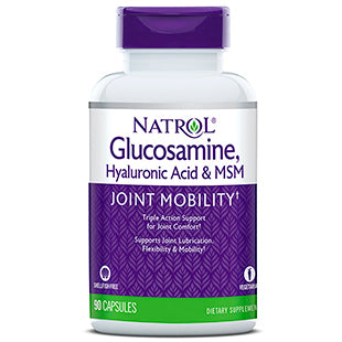 Hyaluronic Acid with MSM & Glucosamine Vegetarian 90 caps from Natrol