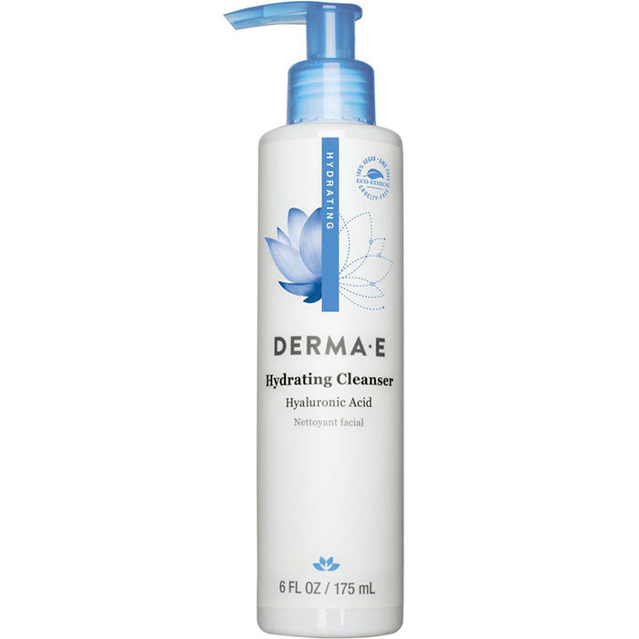 Derma E Hydrating Cleanser with Hyaluronic Acid, 6 oz