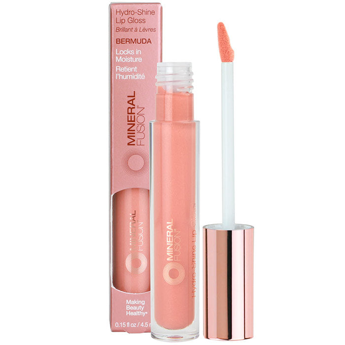 Hydro-Shine Lip Gloss - Bermuda, 0.15 oz, Mineral Fusion Cosmetics