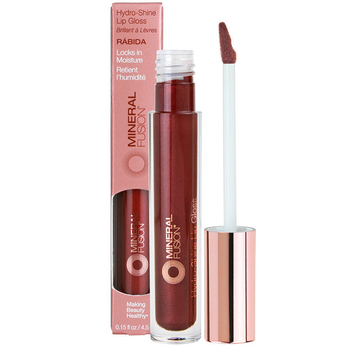 Hydro-Shine Lip Gloss - Rabida, 0.15 oz, Mineral Fusion Cosmetics