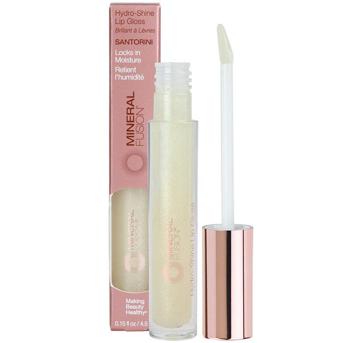 Hydro-Shine Lip Gloss - Santorini, 0.15 oz, Mineral Fusion Cosmetics