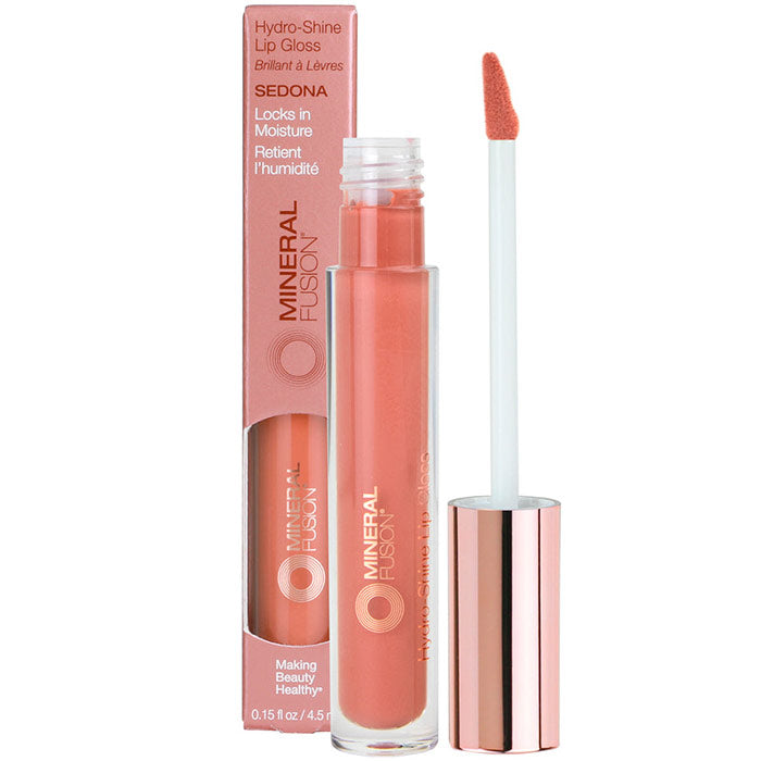 Hydro-Shine Lip Gloss - Sedona, 0.15 oz, Mineral Fusion Cosmetics