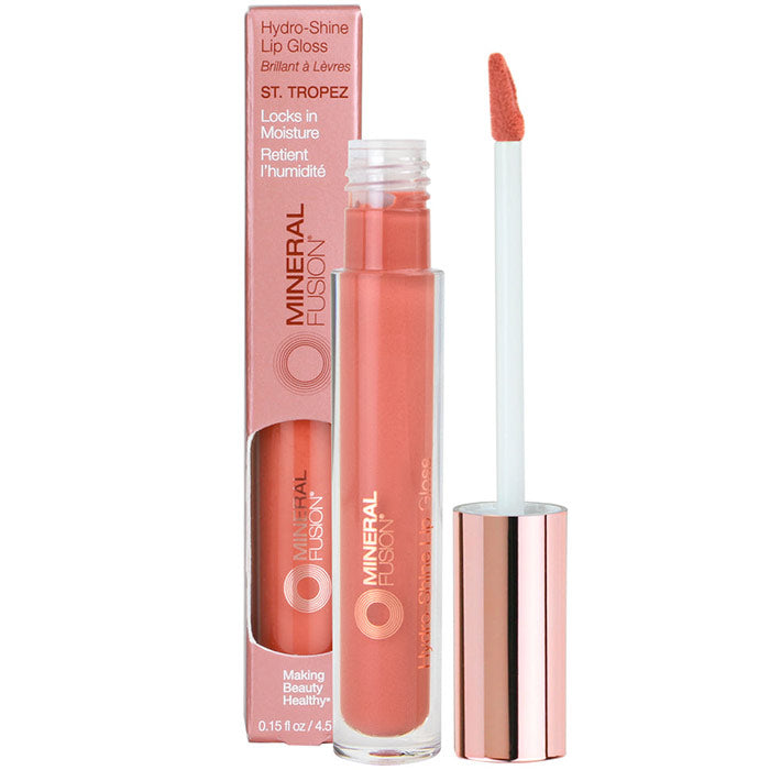 Hydro-Shine Lip Gloss - St. Tropez, 0.15 oz, Mineral Fusion Cosmetics