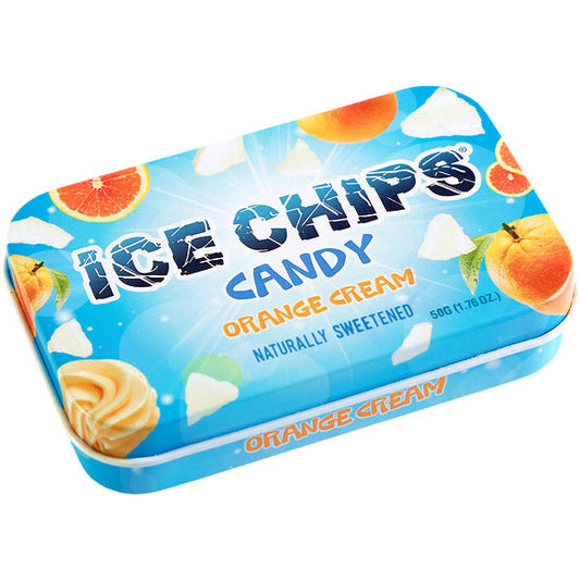 Ice Chips Orange Cream Xylitol Candy, 1.76 oz (50 g)