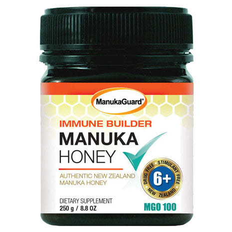 Immune Builder Manuka Honey, MGO 100, 8.8 oz, ManukaGuard