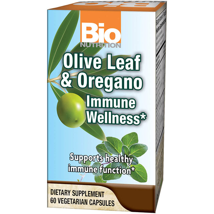 Immune Wellness, Olive Leaf & Oregano, 60 Vegetarian Capsules, Bio Nutrition Inc.