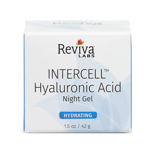 Reviva Labs InterCell Hyaluronic Acid Night Gel, 1.5 oz