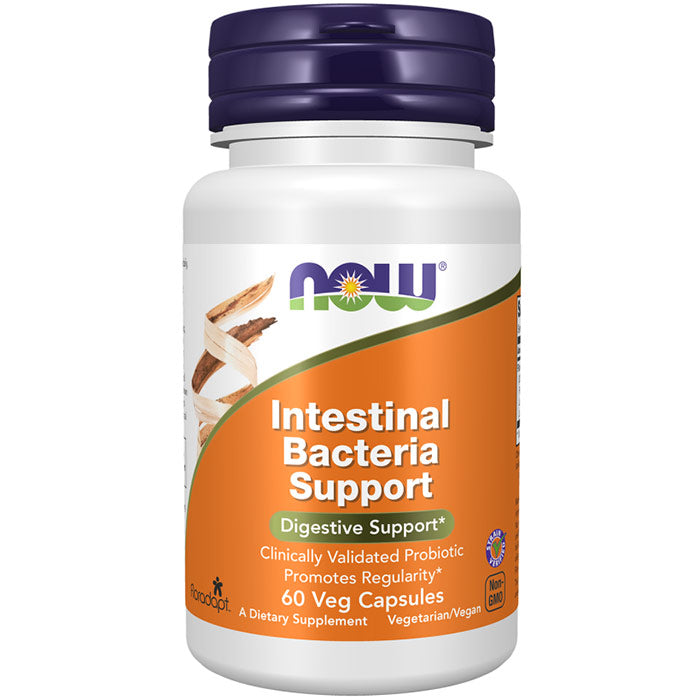 Intestinal Bacteria Support, 60 Veg Capsules, NOW Foods