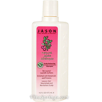 Jojoba Shampoo 16 oz, Jason Natural