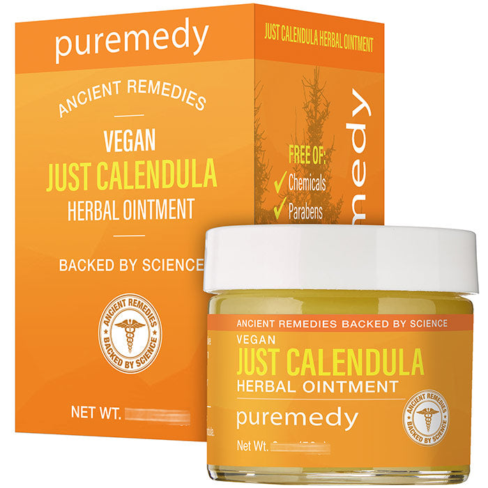 Just Calendula Herbal Ointment, 1 oz, Puremedy