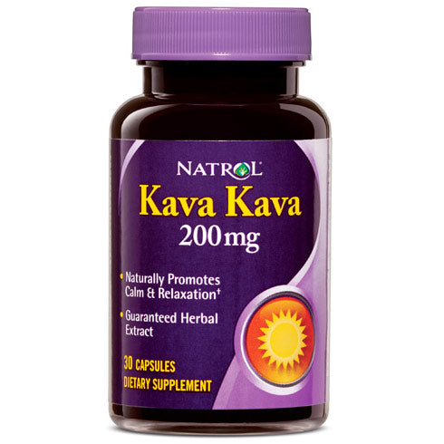 Kava Kava 200 mg, 30 Capsules, Natrol