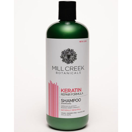 Keratin Shampoo, 14 oz, Mill Creek Botanicals