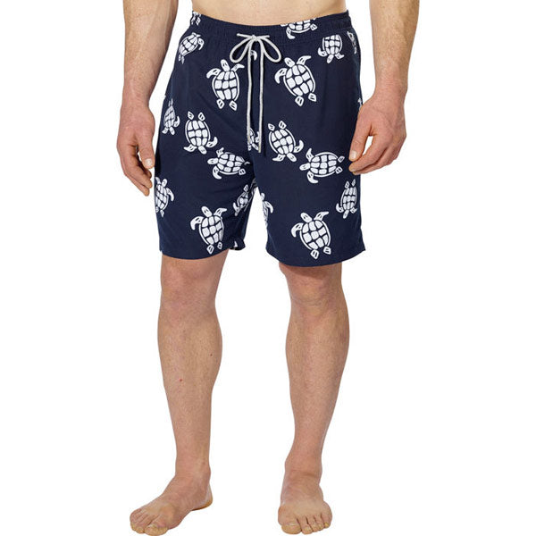 Kirkland Signature Men's Swim Short - Navy Turtle, Large Size