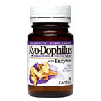 Kyo-Dophilus Acidophilus with Enzymes, 60 caps, Wakunaga Kyolic