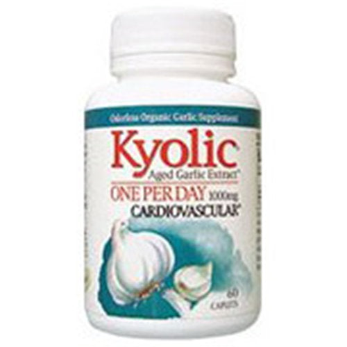 Kyolic One Per Day, Aged Garlic Extract 1000 mg, 30 caplets, Wakunaga Kyolic