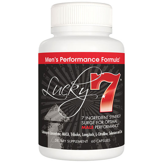 Kyolic Lucky 7, Men's Performance Formula (Lucky7), 60 Capsules, Wakunaga