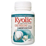 Kyolic One Per Day, Aged Garlic Extract 1000 mg, 60 caplets, Wakunaga Kyolic