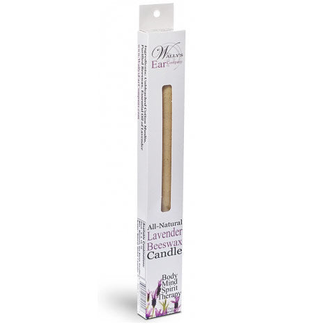 Lavender Beeswax Hollow Ear Candles, 2 pk, Wally's Natural Products