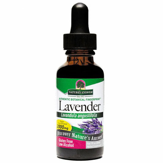 Lavender Flower Extract Liquid Supplement, 1 oz, Nature's Answer