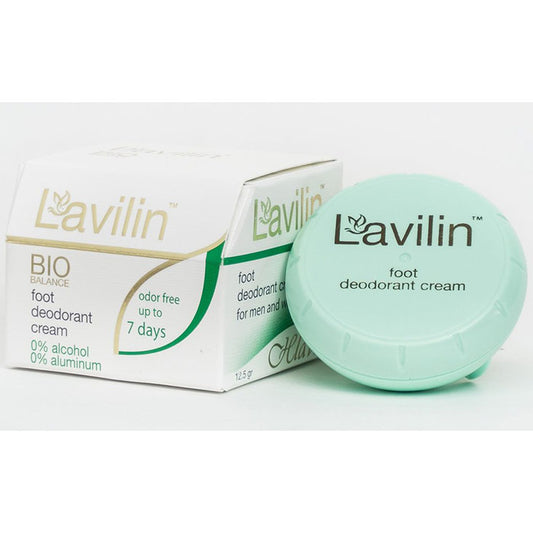 Lavilin Foot Deodorant Cream, 0.44 oz, Micro-Balanced