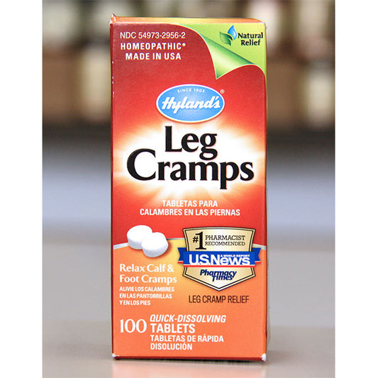 Leg Cramps, Relax Calf & Foot Cramps, 100 Quick-Dissolving Tablets, Hyland's