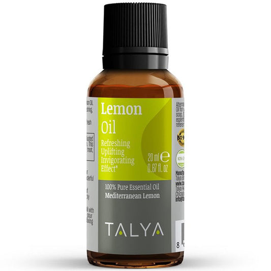 Lemon Oil, Pure Essential Oil, 0.67 oz, Talya Herbal