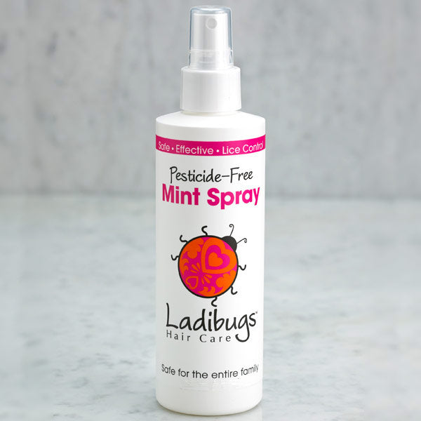 Lice Prevention Mint Spray, 2 oz, Ladibugs Haircare