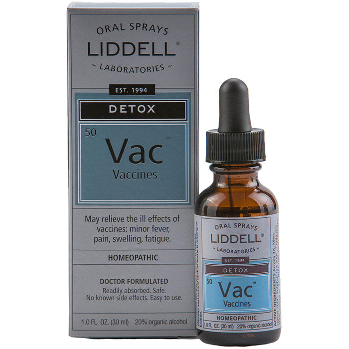 Liddell Vaccines Detox Homeopathic Oral Spray, 1 oz