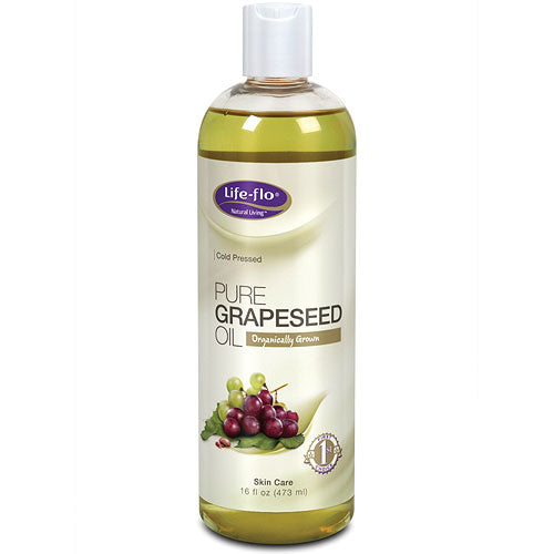 Life-Flo Pure Grapeseed Oil Liquid, 16 oz, LifeFlo