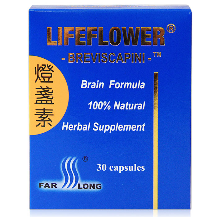 LifeFlower Breviscapini, 30 Capsules, Far Long