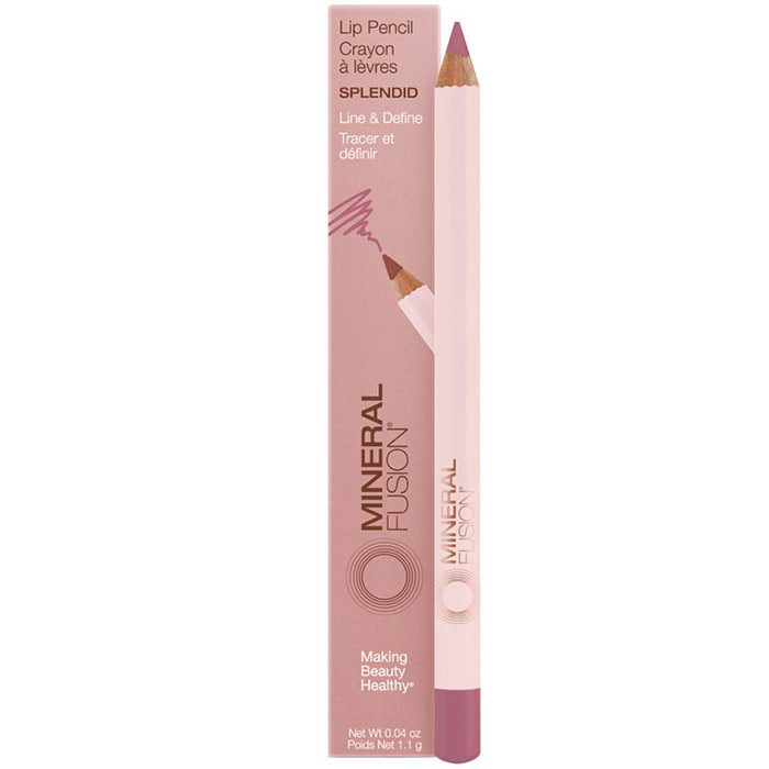 Lip Pencil - Splendid, 0.04 oz, Mineral Fusion Cosmetics