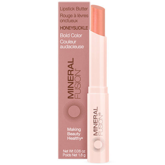 Lipstick Butter - Honeysuckle, 0.06 oz, Mineral Fusion Cosmetics