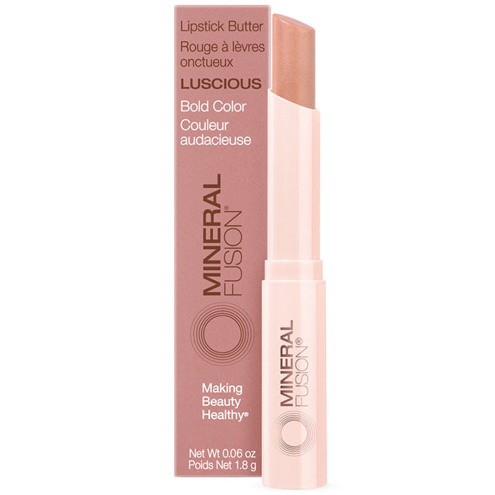 Lipstick Butter - Luscious, 0.06 oz, Mineral Fusion Cosmetics