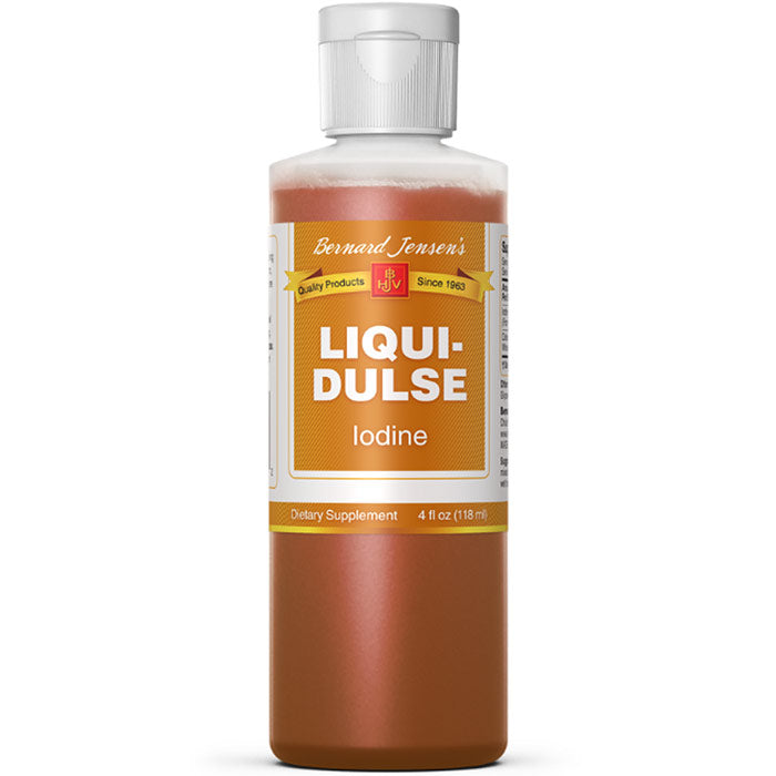 Liqui-Dulse Iodine Supplement, 4 oz, Bernard Jensen