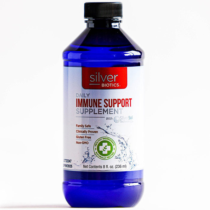 Liquid Immune Support Supplement, 8 oz, Silver Biotics