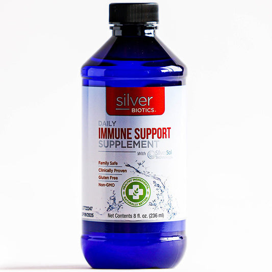 Liquid Immune Support Supplement, 8 oz, Silver Biotics