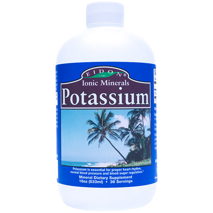 Liquid Potassium, 18 oz, Eidon Ionic Minerals