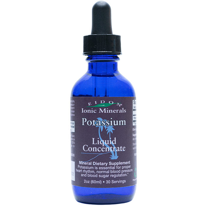 Liquid Potassium Concentrate, 2 oz, Eidon Ionic Minerals