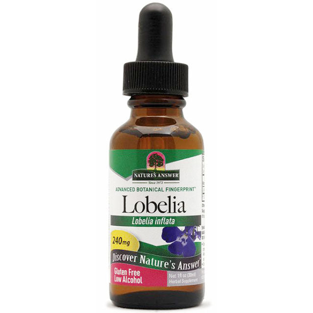 Lobelia Herb Extract (Lobelia Inflata) Liquid 1 oz from Nature's Answer