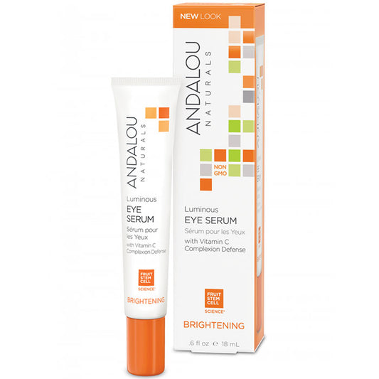 Luminous Eye Serum, 0.6 oz, Andalou Naturals