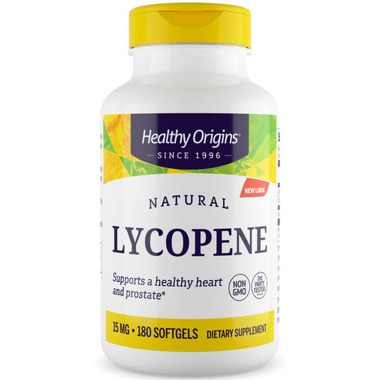 Lycopene, 15 mg, Value Size, 180 Softgels, Healthy Origins