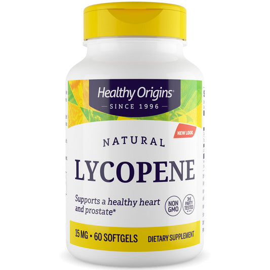 Lycopene, 15 mg, 60 Softgels, Healthy Origins