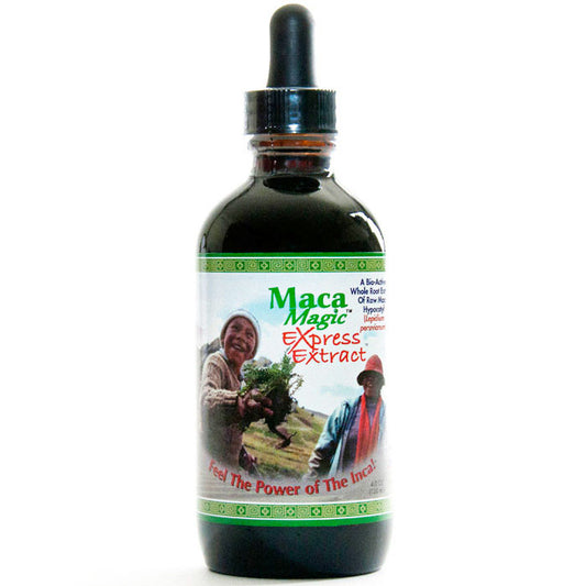 Liquid Maca Express Extract, Value Size, 4 oz, Maca Magic