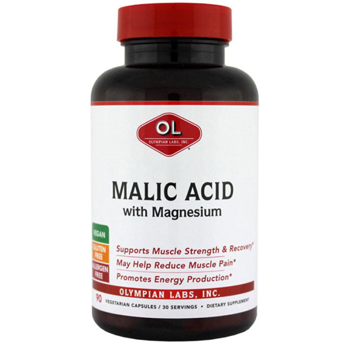 Malic Acid, 90 Capsules, Olympian Labs